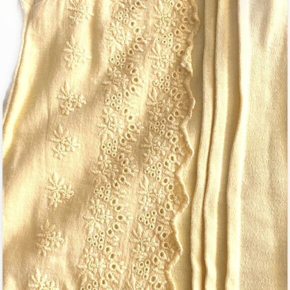 TOMMY HILFIGER | Yellow & Blue | COTTON TOP & SHORTS SET - Picture 9 of 9